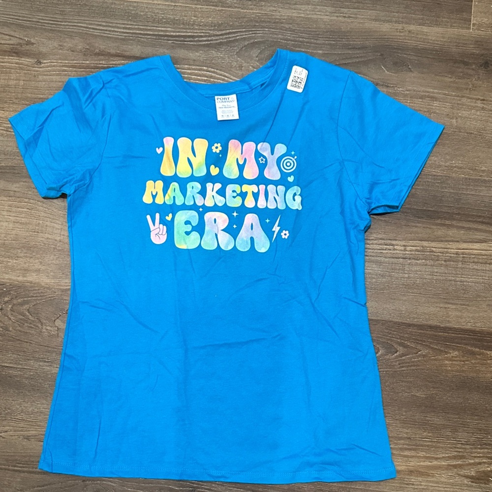 Freeze Blue 'In My Marketing Era' Women’s T-Shirt